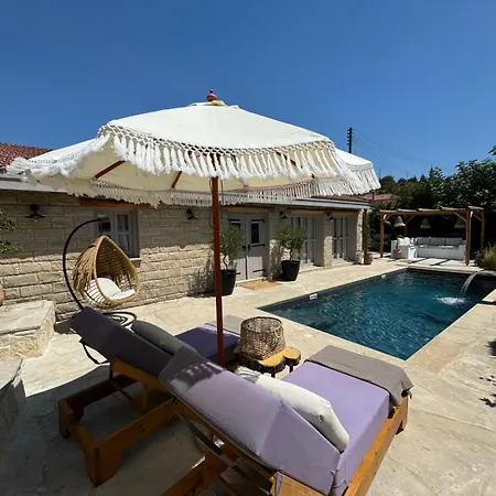 Semesterbostad Fig&olive Luxury One Bedroom Boutique In Pachna Limassol
